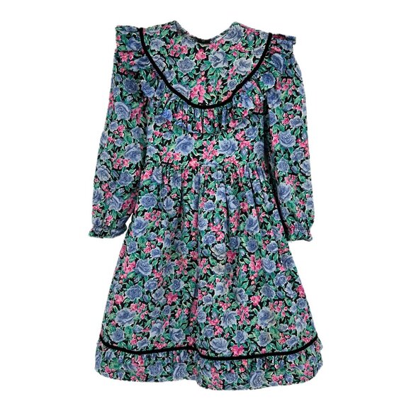 Unknown | Dresses | The Childrens Hour By Jan Briggs Blue Pink Vintage ...